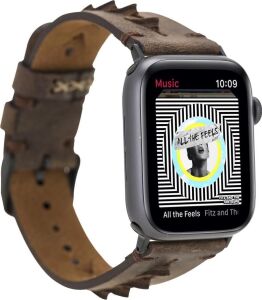Apple Watch Uyumlu Deri Kordon 38-40-41MM G6 Boras