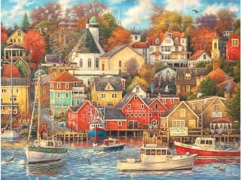 Puzzle - Keyif Limanı / 4000 Parça Puzzle, 5201