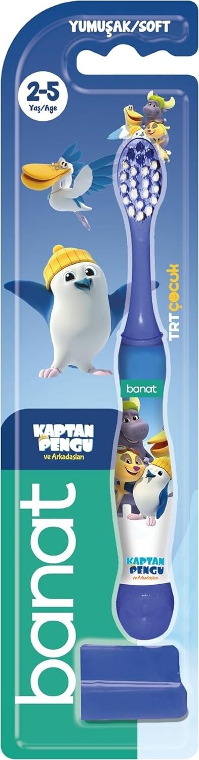 Kaptan Pengu Çocuk Diş Fırçası