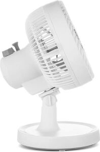 Masaüstü Mini Fan Sessiz Çalışan 2 Hızlı Otomatik Salınımlı Fan
