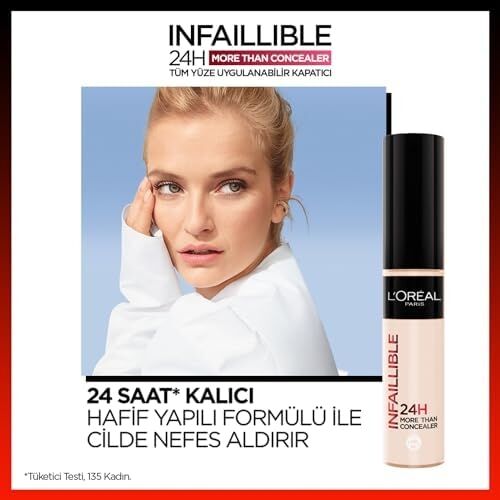 Infaillible Tüm Yüze Uygulanabilir Kapatıcı - 323 Fawn