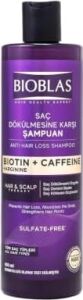 Biotin Kafein Arjinin Şampuan – Saç Dökülmesine Karşı Güçlü Bitkisel Formül, Sülfatsız, Bıocomplex B19 Ile, 400 ml