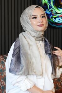 Degrade Füme Soft Pamuk Şal