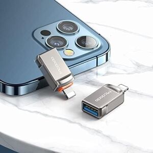 Usb-A 3.0 To Lightning Otg Convertor, Gri