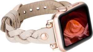 Apple Watch Uyumlu Deri Kordon Wanda 38-40-41MM Rt Erc3