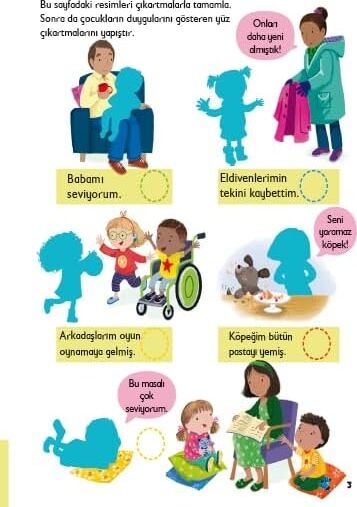 Ilk Çıkartma Kitabım: Duygular