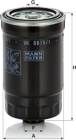 Yakıt Filtresi Wk 8019/1 (Hyundai)