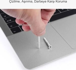 MacBook Pro 13 Inç Touch Bar Palm Koruyucu + Trackpad Koruyucu A1706 A1708 A1989 A2159 Uyumlu 2016-2019 Avuç Içi ve Touchpad Koruma Seti Gri
