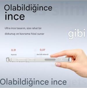 Şeffaf Magsafe Kılıf Safe Şeffaf  S24 ile Uyumlu