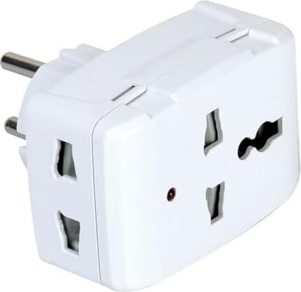 Universal Priz Çevirici Dönüştürücü, Işıklı Çok Amaçlı Golyat Fiş, Ab (Europlug), Abd (Nema), Ingiltere, Avustralya-Çin, 110-250V Ac Geniş Voltaj Aralığı ve 13A-250W Yük Kapasitesi