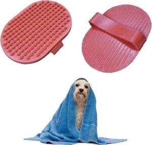 Ergonomik Masajlı Evcil Hayvan Kedi Köpek Yıkama Fırçası Aparatı
