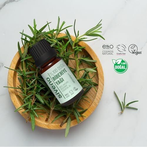 %100 Doğal Biberiye Uçucu Yağı 10 ml