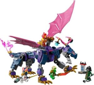 Usta Ejderha Rontu 71842-7 Yaş ve Üzeri Kız ve Erkek Çocuklar Için Mermi Atıcısı Olan Oyuncak Ejderha ve 4 Minifigür Içeren Yaratıcı Oyuncak Yapım Seti, Doğum Günü Hediyesi (381 Parça)