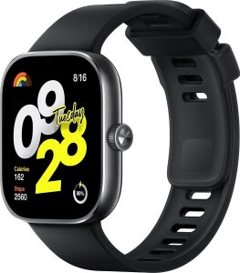 Xiaomi Redmi Watch 4 Akıllı Saat Siyah (Xiaomi Türkiye Garantili) Sesli Görüşme Özellikli