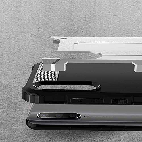 Xiaomi Mi A3 ile Uyumlu Çift Katman Koruyucu Crash Military Tank Kılıf - Gold