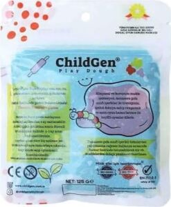 Doğal Oyun Hamuru - Mavi -Vakumlu Kartuş Paket - (Ecopack-Refill)