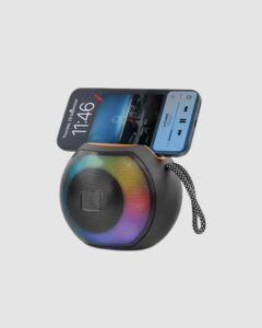 Bluetooth 5.0 Hoparlör – Rgb Işıklı, Güçlü Bas ve 360° Surround Ses