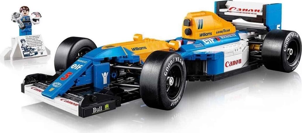 LEGO Icons Williams Racing FW14B ve Nigel Mansell 10353