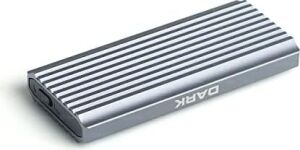 Dark USB 3.2 Gen2 Type C - M.2 Nvme & Sata SSD Rgb Led'li Disk Kutusu (Dk-Ac-Dsem5)