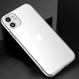 Apple iPhone 11 ile Uyumlu Kılıf Şeffaf Kamera Korumalı 3D