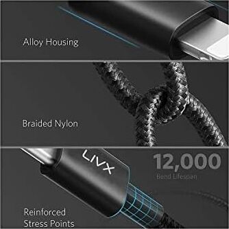 Horizontal 20W Type C To Lightning iPhone iPad Hızlı Şarj ve Data Kablosu Space Gray Brt (2 Metre)