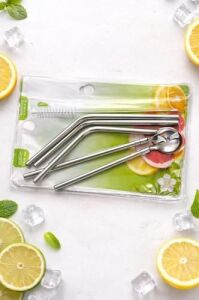 3'lü Metal Pipet Seti