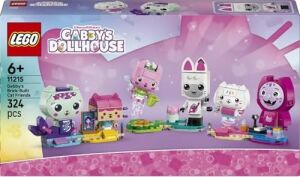 Gabby’s Dollhouse Gabby’nin Parçalarla Inşa Edilen Kedi Arkadaşları 11215-6 Yaş ve Üzeri Çocuklar Için 6 Hayvan Figürü Içeren Yaratıcı Oyuncak Yapım Seti, Yılbaşı Hediyesi Fikri (324 Parça)