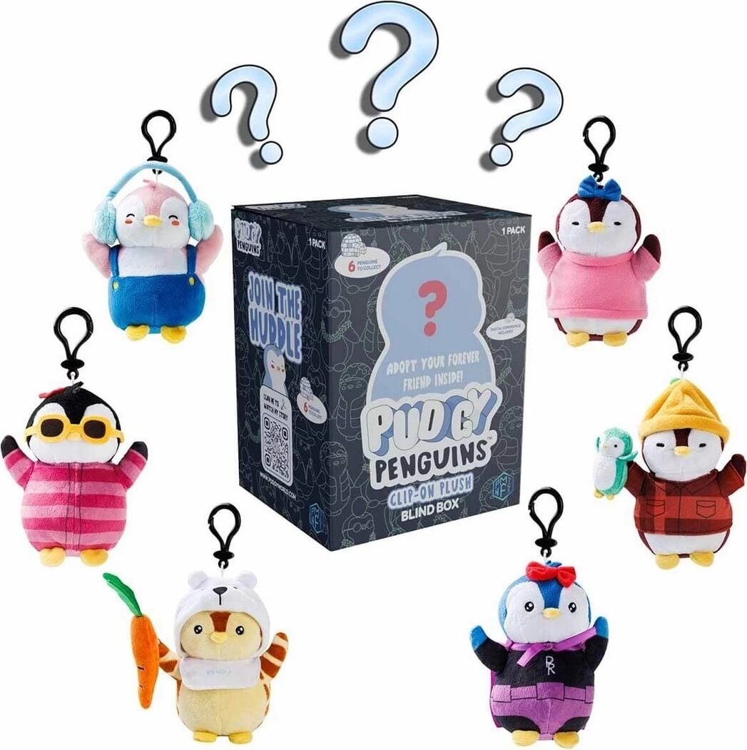 Pudgy Penguins Anahtarlık Klipsi Sürpriz Paket