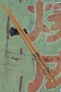 Bambu Organik Chopstick Yemek Çubuğu Haşi 10 Çift Uzak Doğu Japon Tip