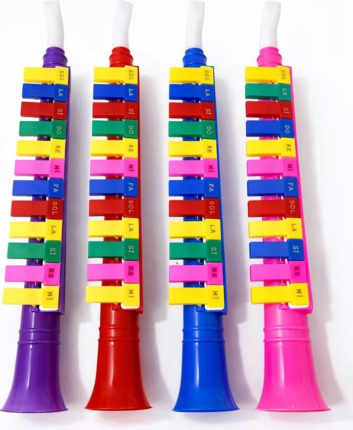 Renkli Plastik Melodika
