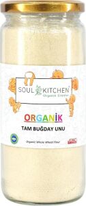 Organik Tam Buğday Unu Cam 250GR
