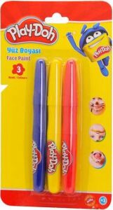 Play-Doh 3 Renk Yüz Boyası