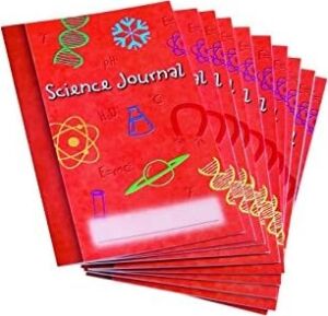 Science Journal Set, Pack Of 10