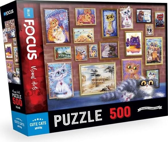 500 Parça - Cute Cats (Sevimli Kediler)