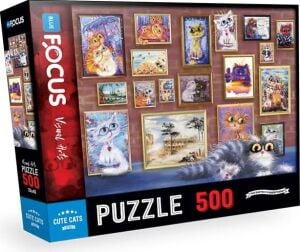 500 Parça - Cute Cats (Sevimli Kediler)