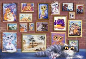 500 Parça - Cute Cats (Sevimli Kediler)