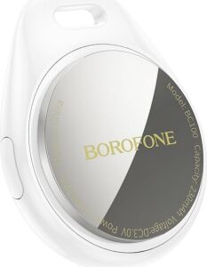 Borofone Tag Akıllı Takip Cihazı, Apple Find My Ile Uyumlu, Anahtar, Çanta, Evcil Hayvan, Değerli Eşya Için Kayıp Önleyici, Uzun Ömürlü Pil, Iphone 6s ve Sonrası Ile UYUMLU,BC100 Beyaz (3)