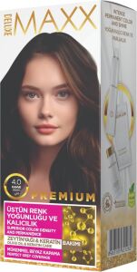 Premıum Yarı Kit Set Saç Boyası 4.0 Kahve