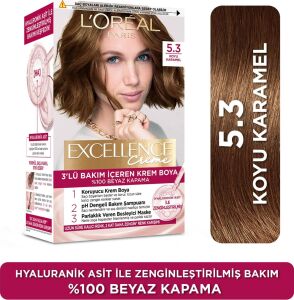 Creme Saç Boyası 5.3 Koyu Karamel