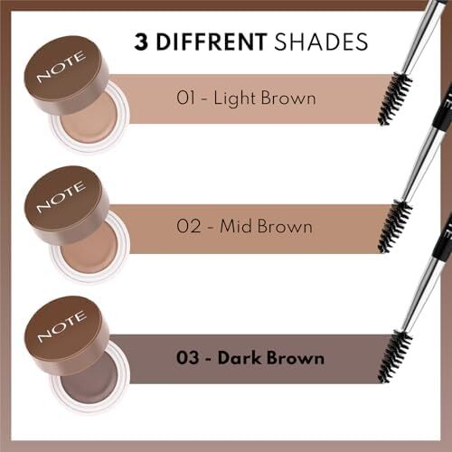 Brow Pomade 03 Dark Brown Kalıcı Kaş Pomadı