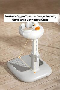 Ergonomik Ördekli Bebek Banyo Yıkama Yardımcısı