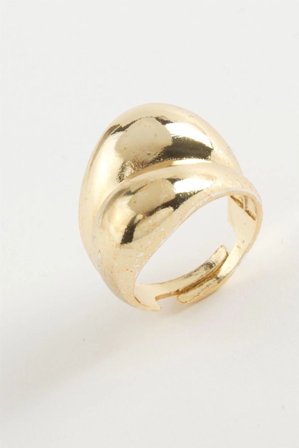 Oval Metal Yüzük