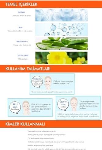 %100 Pamuk Peeling Çubuğu (Yoğun) Apıeu Aqua Peeling Swab (Intensive)