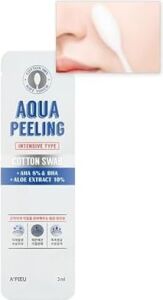 %100 Pamuk Peeling Çubuğu (Yoğun) Apıeu Aqua Peeling Swab (Intensive)