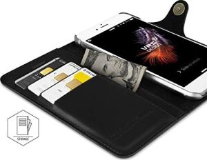 iPhone 8 Plus / 7 Plus Native Diary Series Deri Kılıf Black