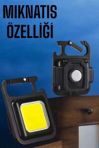 LED Işık Acil Durum Işığı Çok Fonksiyonlu Mıknatıs Özelliği