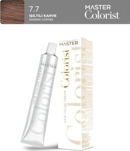 Professional Tüp Saç Boyası Boya 60 ml 7.7 Işıltılı Kahve