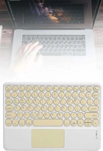 Profesyonel Wifi Q Klavye Bluetooth Klavye Touchpad 10.8 Inç Yeni Nesil