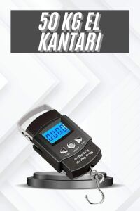 Profesyonel El Terazisi El Kantarı 50 kg Dijital Göstergeli Tartı