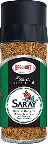 Saray Baharat Karışımı Tuzluk Kapak Cam Şişe 38 G